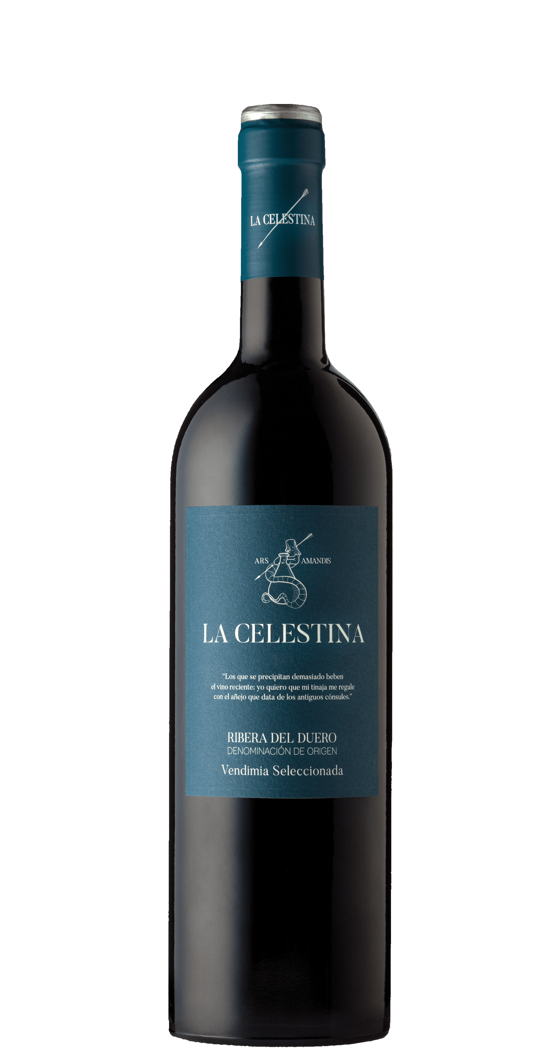 Botella La Celestina Vendimia Seleccionada con carpe diem